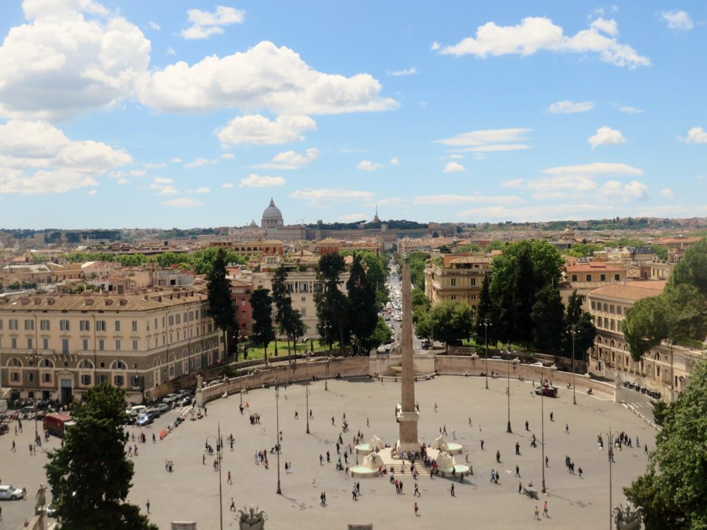 Piazza del Popolo vegan rome guide