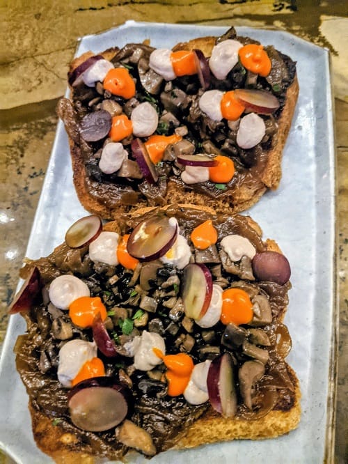 avant garden toast