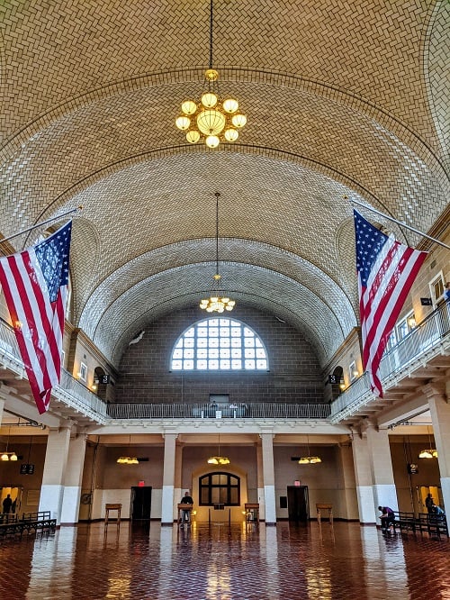 Ellis Island Entrance New York City