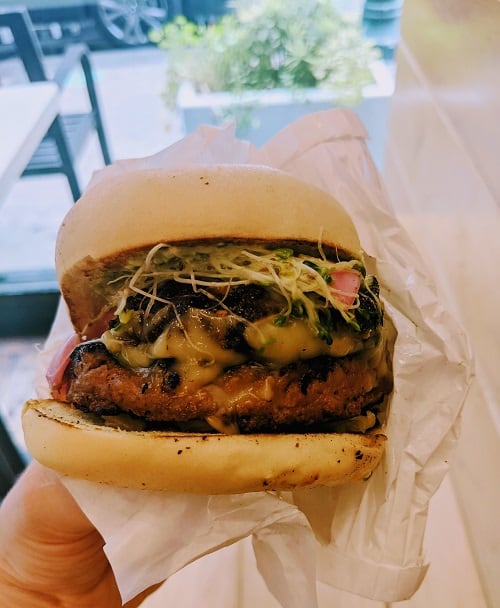 OMG burger hip city veg philadelphia