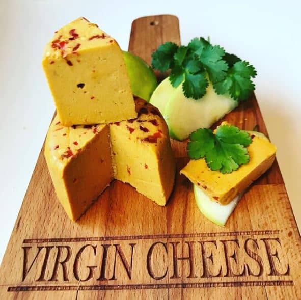 Virgin vegan cheese