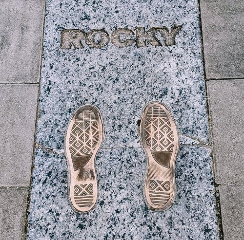 Rocky Foot Steps Philadelphia