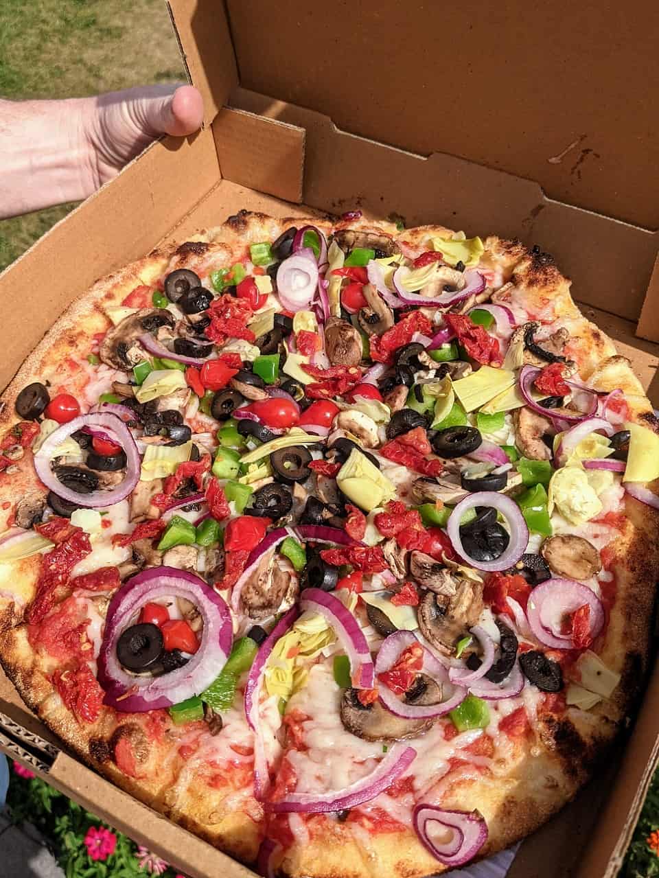 vegan pizza munising