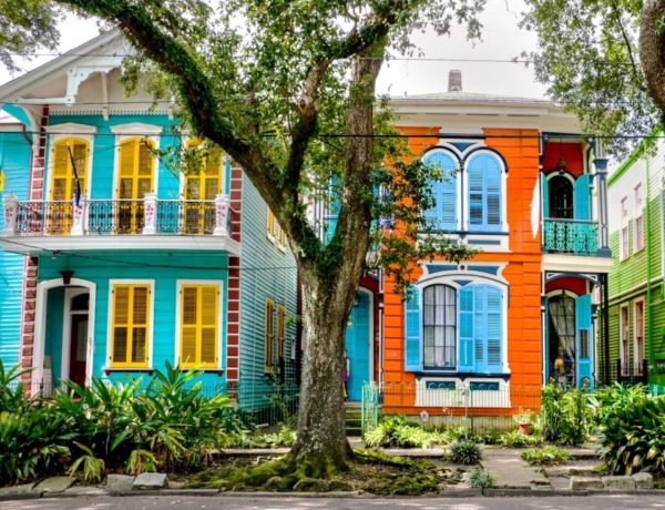 Colorful New Orleans Homes