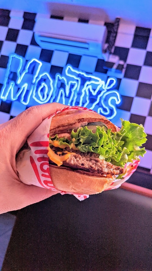 Monty's Vegan Burgers Culver City LA