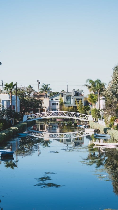 Venice Canals Los Angeles California