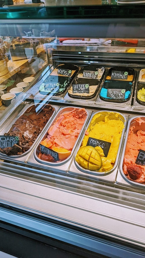 Kalte Lust vegan ice cream flavors in Zurich