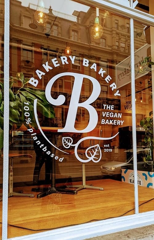 outside sign for bakerybakery in bern