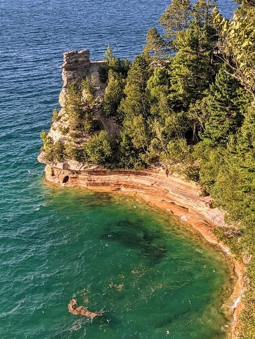 miners castle pictured rocks national lakeshore