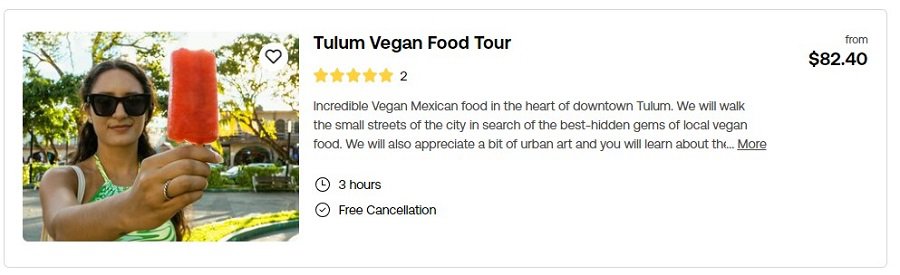 vegan tour of tulum mexico
