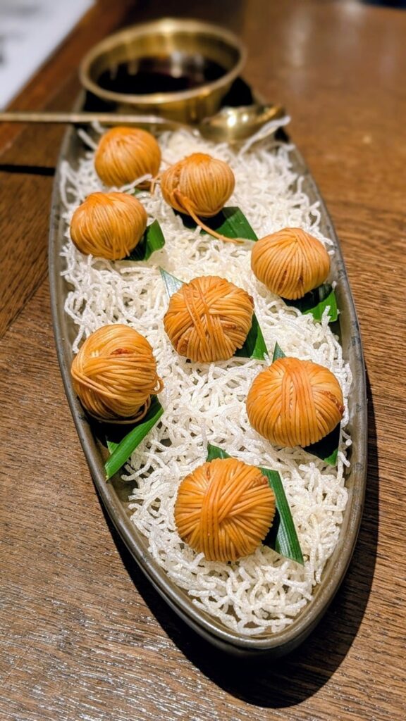 vegan noodle dumplings Vegan Mahanakhon