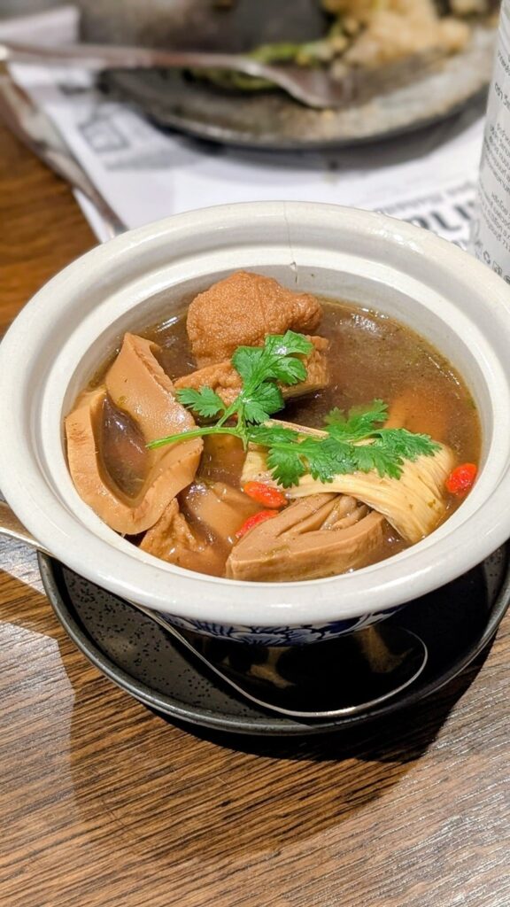 vegan bamboo shoot stew Vegan Mahanakhon