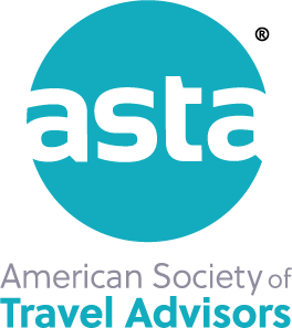 american society of travel advisors teal stacked logo