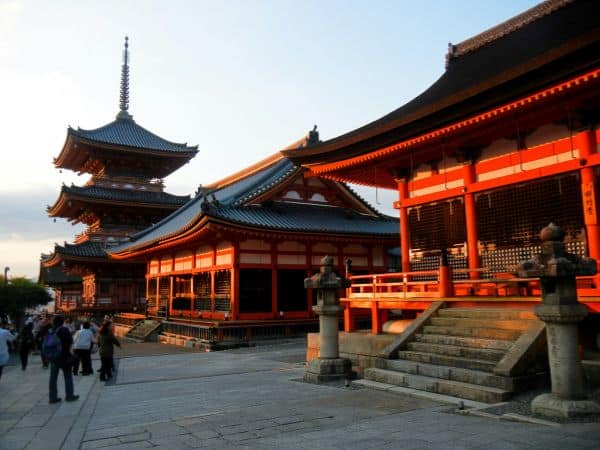 large temple complex in tokyo