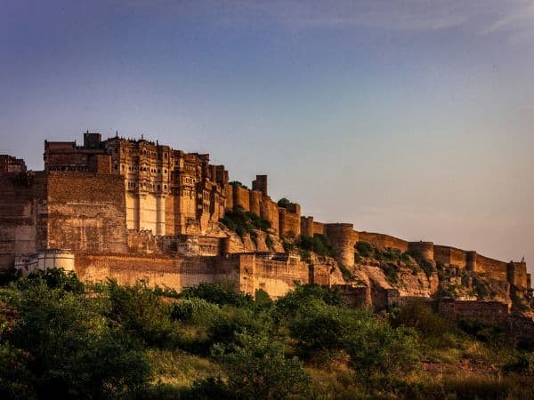 Mehrangarh historic fort located in Jodhpur, india